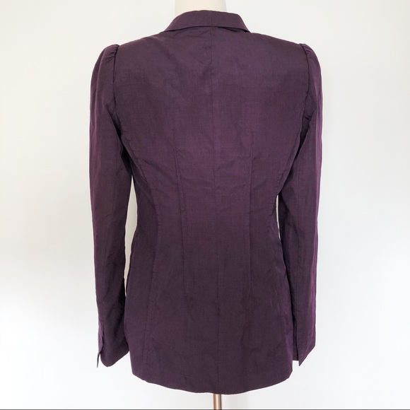 RACHEL ROY Lightweight Puff Sleeves Blazer Jacket - Picture 2 of 4